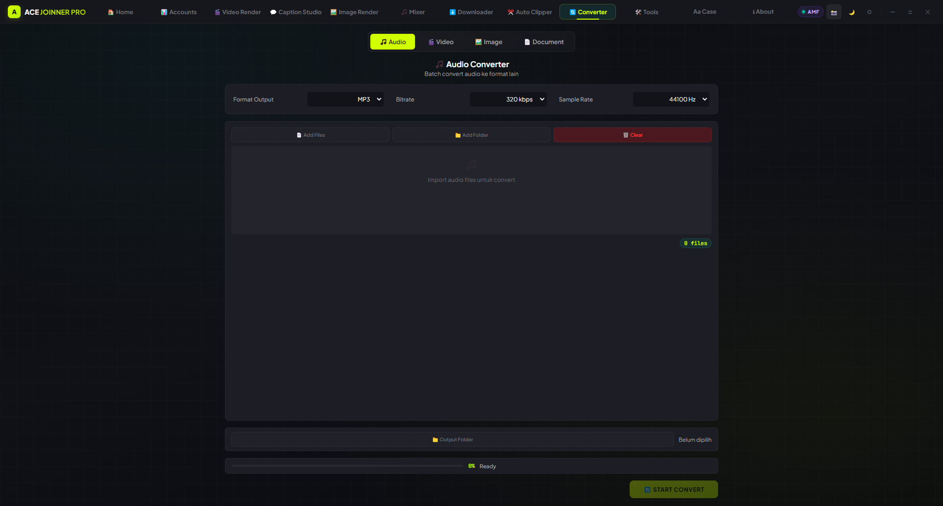 Media Tools — Toolbox lokal untuk menyiapkan bahan sebelum produksi besar.